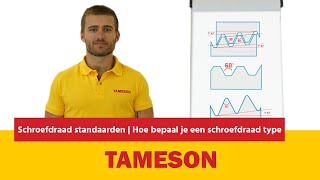 Schroefdraad standaarden  Hoe bepaal je een schroefdraad type  Tameson [upl. by Wohlen701]