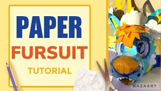 Paper Fursuit Tutorial  Please read the description [upl. by Forras]