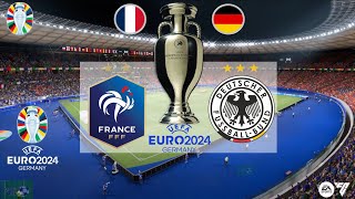 FINAL EURO  FRANCIA vs ALEMANIA  EA FC24  PSD1EZ [upl. by Obediah]