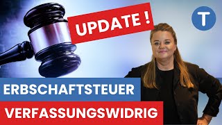 Erbschaftsteuer verfassungswidrig UPDATE zum Musterprozess [upl. by Noivert]