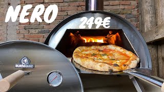 Holzofenpizza Kein Problem mit dem Burnhard NEROðŸ”¥  Unboxing  erster Test ðŸ• [upl. by Nerfe73]