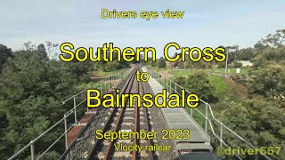 Drivers eye view Southern Cross to Bairnsdale Sep 2023 [upl. by Atinaujnas]