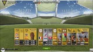 Let´s Play  Fifa 13  Ultimate Team 2  Gold Pack Opening  2 x 75k  Web App [upl. by Nnoryt]