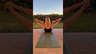 Yoga Mat Workout Flow fitness shortsvideo yogaexercise yogafitness yoga motivation mobility [upl. by Gerladina7]