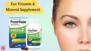 PreserVision AREDS 2 Eye Vitamin amp Mineral Supplement [upl. by Nanaj]