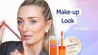 Sonniger Makeup Look mit Olesja ☀️ [upl. by Erdnassac579]