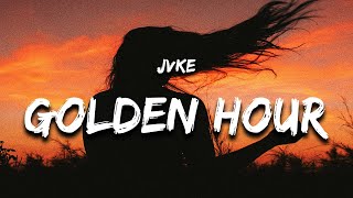 JVKE  golden hour Lyrics quoti dont need no light to see you shinequot [upl. by Ashien]