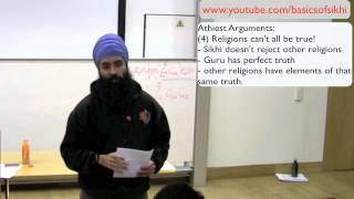 Sikhi and Modern Athiests 3  UCL Sikh Society [upl. by Akeinahs817]