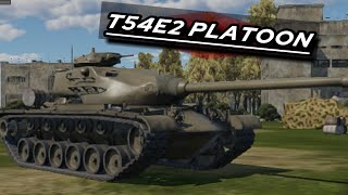 T54E2 PLATOON war thunder mobile [upl. by Iey]