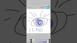 Rate my age 💀 art guessmyage drawing ibisxpaint [upl. by Nedarb]