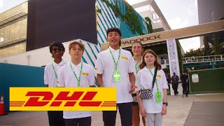 DHL x Formula 1 The future generation in the paddock [upl. by Battat]