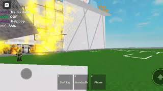 Roblox  EASTLAND MALL IS ON FIRE AND COLLAPSED 😱 [upl. by Nosac]