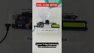 FUEL FLOW METER  PETROL FRAUD DETECTOR  ARDUINO PROJECTS  ENGINEERING PROJECTS  HR ROBOTICS [upl. by Jacy432]