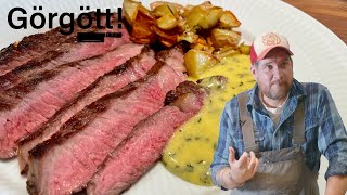 Grilled Ribeye with homemade Béarnaise the easy way [upl. by Mallis]