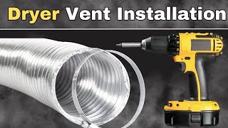 The Complete Guide to Installing Your Dryer Vent Correctly [upl. by Noteloc511]