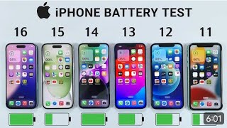 iphone 11 vs 12 vs 13 vs 14 vs 15 vs 16 better test 2024 [upl. by Nicki194]