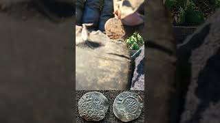 Reveal  Medieval Hammered Coin Found Metal Detecting UK 2024 [upl. by Vivienne]