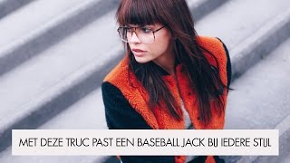 Met deze truc past een baseball jack bij iedere stijl met Fashionzen  Look 21 [upl. by Joselyn907]