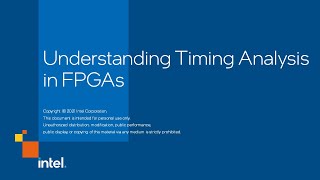 Understanding Timing Analysis in FPGAs [upl. by Adnoraj]