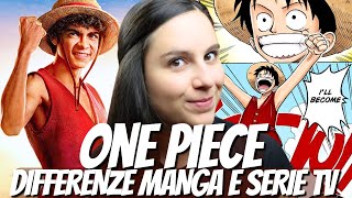 ONE PIECE DIFFERENZE MANGA E SERIE TV NETFLIX ANIME vs LIVE ACTION STREAMING [upl. by Monroe]