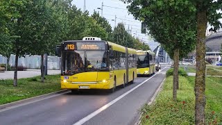 Solaris Urbino 18 III 0707 PKM Świerklaniec Przejazd M3 [upl. by Ellerrehs]