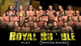 ROYAL RUMBLE Match  SmackDown vs Raw 2005 PS2 JKuzap [upl. by Teryl]