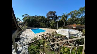 SÍTIO À VENDA EM CONDOMÍNIO 20000M2 TERRENO 350M2 ÁREA CONSTRUÍDA PISCINA NATUREZA JUQUITIBA SP [upl. by Greenlee574]