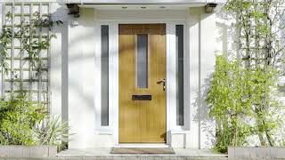 Getty Glass Coombe Endurance Composite Door  freephone 08001693455 Belfast Northern Ireland [upl. by Anoid]