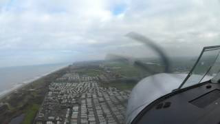 15 Minutes Approach and Landing ILS 08 Oostende EBOS Belgium [upl. by Htennek138]