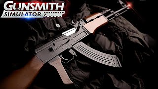 Ak 47 Restoration and Sandblast Cleaning  Gunsmith Simulator [upl. by Farnham]