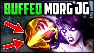 BUFFED MORGANA JUNGLE IS A BEAST Best BuildRunes Morgana Jungle Guide S13 League of Legends [upl. by Yetsirhc259]