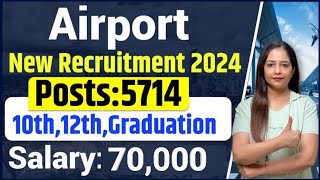 AirPort Vacancy 2024  Indigo Airlines Recruitment 2024  Airport Job Vacancy 2024  Indigo Jobs [upl. by Emelia]