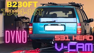 Volvo 940 Turbo B230FT TD0416T Dyno [upl. by Adehsor272]