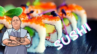 Nie wieder FertigSushi  Einfaches Sushi SELBSTGEMACHT  Rezeptvideo [upl. by Hoag]