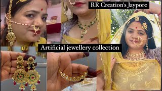 Jaipur artificial jewellery collection✨ artificial jewellery✨ diamond Kundan silver jewellery✨ 🌼💍￼ [upl. by Riamu]