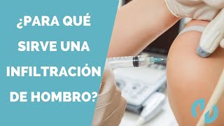 ¿Para qué sirve una infiltración de hombro [upl. by Thibault]