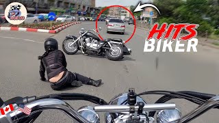 BRUTAL MOTORCYCLE CRASHES  CRAZY amp EPIC Motorcycle Moments 2024 8 [upl. by Aneed]