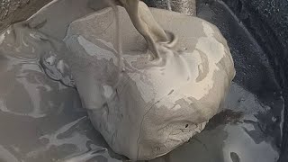 ASMR Very relaxing 😌 Pure Cement 😍 Chunks dipping Crumble on Lots Of Water 🌊🌀🌊💦🤩🌀🌊💦🌊🌀 [upl. by Patricia862]