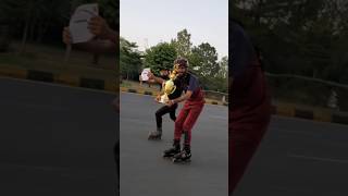 Shoukat skater Islamabad new video song newskating skatespublicreaction 👉🤴🦅⛸️🏆🎖😊💓 [upl. by Nerol86]