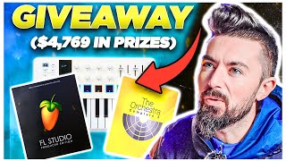 Giving Away 4769 worth of VST PLUGINS amp MIDI Keyboard 80K GIVEAWAY [upl. by Geer388]