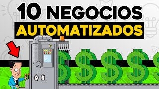 NEGOCIOS Que Trabajan SOLOS  Ideas de Negocios AUTOMATIZADOS [upl. by Kurzawa]