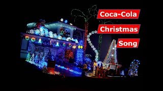 65000 LED Christmas Lights Dance CocaCola Christmas Song Wonderful Dream Holidays Are Coming [upl. by Isador]