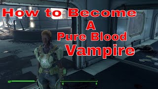 Pure Blood Vampire  Fallout 4 [upl. by Larochelle152]