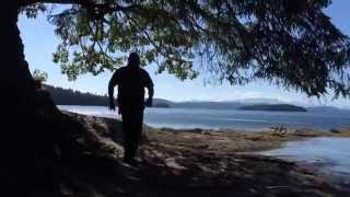 Montague Harbour Marine Provincial Park Beach [upl. by Harv]