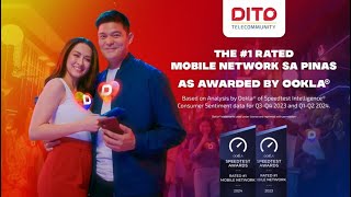 DITO is still the 1 Rated Mobile Network sa Pinas ❤💙💛 [upl. by Janus]