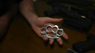 STREET WEAPONS Knuckle Duster Usage amp Review [upl. by Streetman]