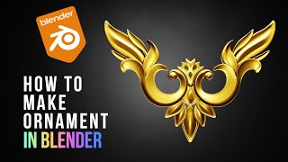 How to make Ornament 5 IN BLENDER TIMELAPSE [upl. by Rolando]