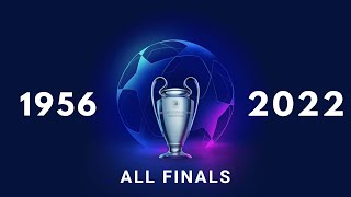 European Cup amp Champions League All Finals🏆 19562022 UPDATED [upl. by Lemkul]