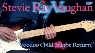 Stevie Ray Vaughan  quotVoodoo Child Slight Returnquot EXCERPT  Rock Guitar Lesson wTabs [upl. by Hasina]