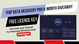 iTop Data Recovery Pro 6Month Giveaway Never Lose Your Data Again [upl. by Evanne]